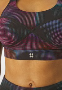 Sweaty Betty POWER MEDIUM SUPPORT BRA - Vidutiniškai krūtinę prilaikanti sportinė liemenėlė - black