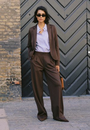 b.young, BYRIZETTA WIDE - Pantalon classique - java