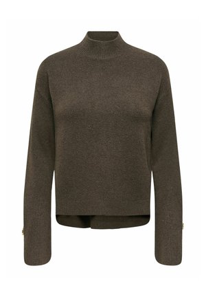 JDY, KNITTED PULLOVER JDYSABRINA KNITTED PULLOVER - Pullover - black olive