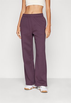 COZY WIDE LEG SWEATPANT - Pantalon de survêtement - deep plum