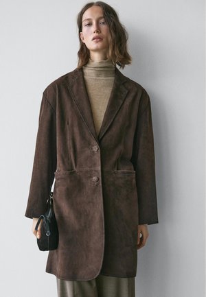 Classic coat - dark brown