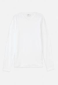 Topper langermet - white