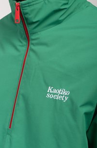 Kaotiko KANGAROO TRICKY LOVE UNISEX - Jachetă de vânt - green