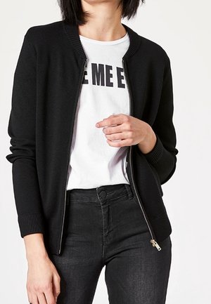 Strickjacke - black