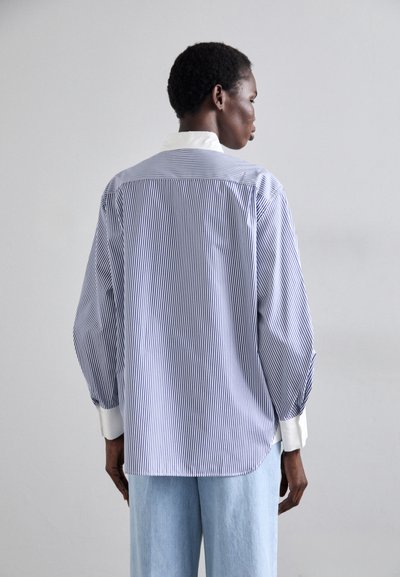 sandro Hemdbluse - bleu/blanc