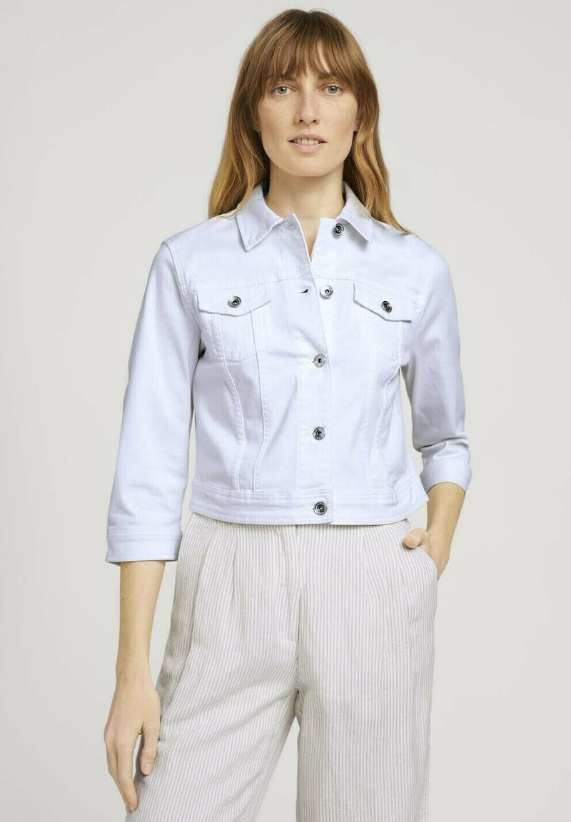 TOM TAILOR Denim jacket white Zalando.de