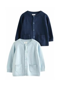Next - REGULAR FIT - 2 PACK - Neuletakki - blue Pienoiskuva 1