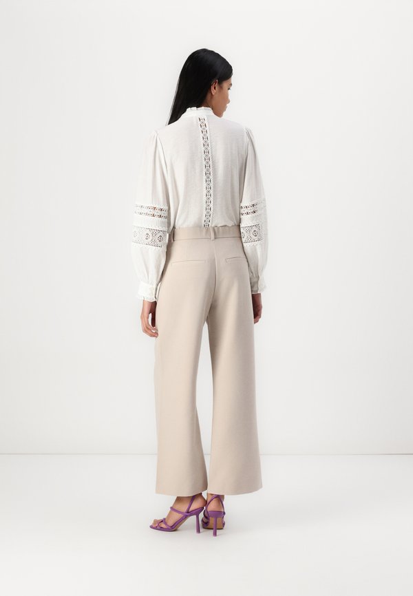 A&F Sloane Tailored Wide Leg Pant - Trousers - chateau gray2