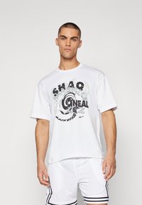 Reebok - SHAQ SPIRAL TEE - T-shirt con stampa - white Immagine in miniatura 1