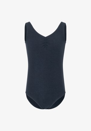 Tanzmuster, MONA MIT GERAFFTEM AUSSCHNITT - Tanztrikot - marineblau