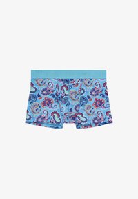 Unselected, turquoise print