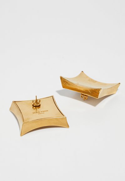 HUGO KREIT CHUNK - Boucles d'oreilles - vintage gold-coloured