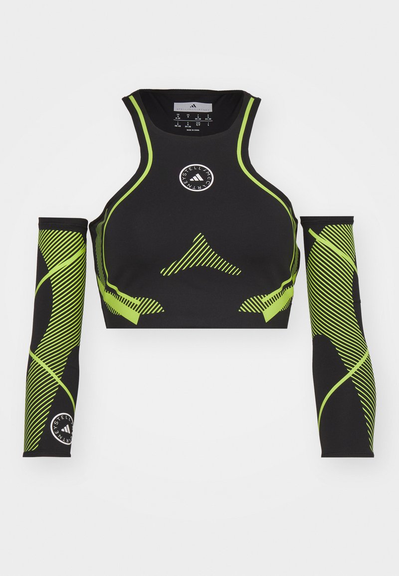 adidas by stella mccartney Sport-bh met medium support zwart adidas by stella mccartney Sport-bh met medium support zwart