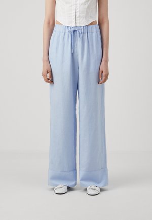 By Malina MAISIE WIDE PANTS - Bukser - pastel blue