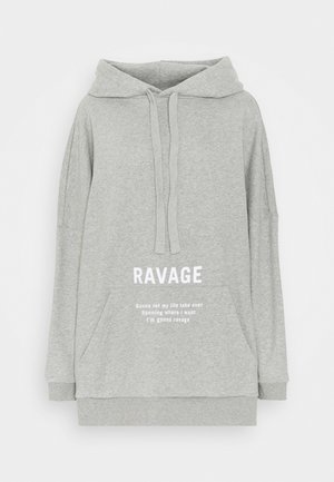 Luvtröja - mottled grey