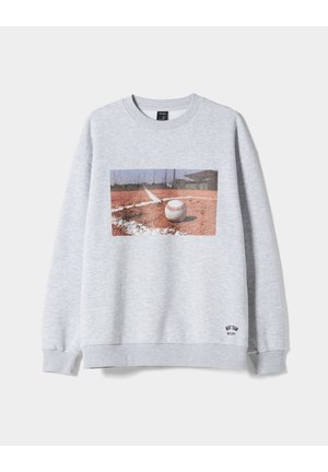 Sweater - mottled grey
