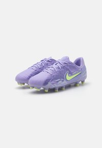 Nike Performance TIEMPO LEGEND 10 UNISEX - Nogometne kopačke za čvrstu podlogu - purple agate/barely volt