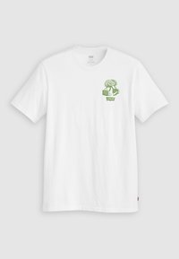 VINTAGE FIT GRAPHIC - Print T-shirt - white