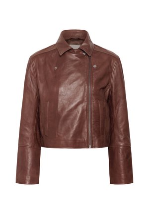 Part Two, CIMMIEPW JACKET - Veste en cuir - brown out