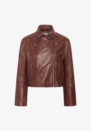 Part Two, CIMMIEPW JACKET - Veste en cuir - brown out