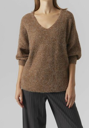 Jersey de punto - brown