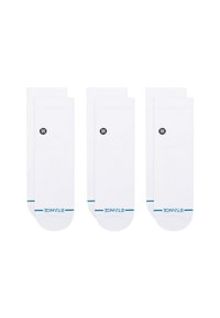 ICON QUARTER UNISEX 3 PACK - Sukat - white