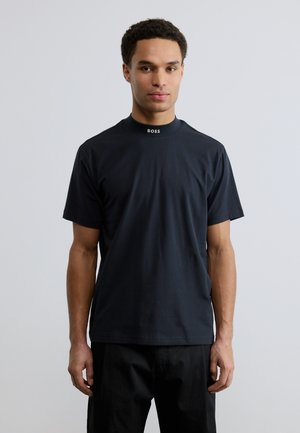 TEE COLLAR - Basic T-shirt - dark blue