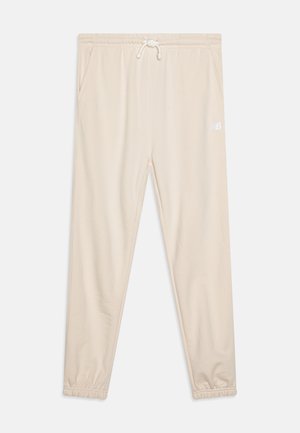 New Balance GIRLS SMALL LOGO - Pantaloni sportivi - sand
