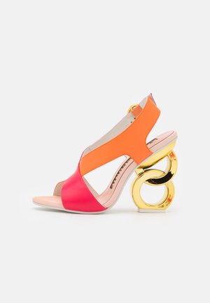 TOSCA - Sandály - crystal pink/satsuma