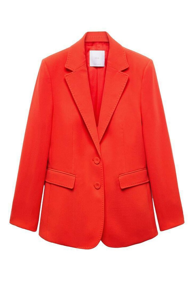 Mango Blazer koraalrood