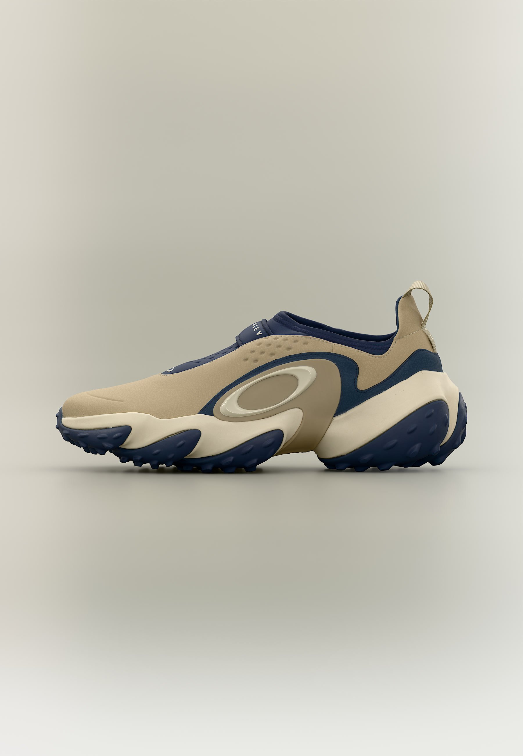 Oakley EDGE ICON - Golf shoes (without spikes) - cement/navy/blue