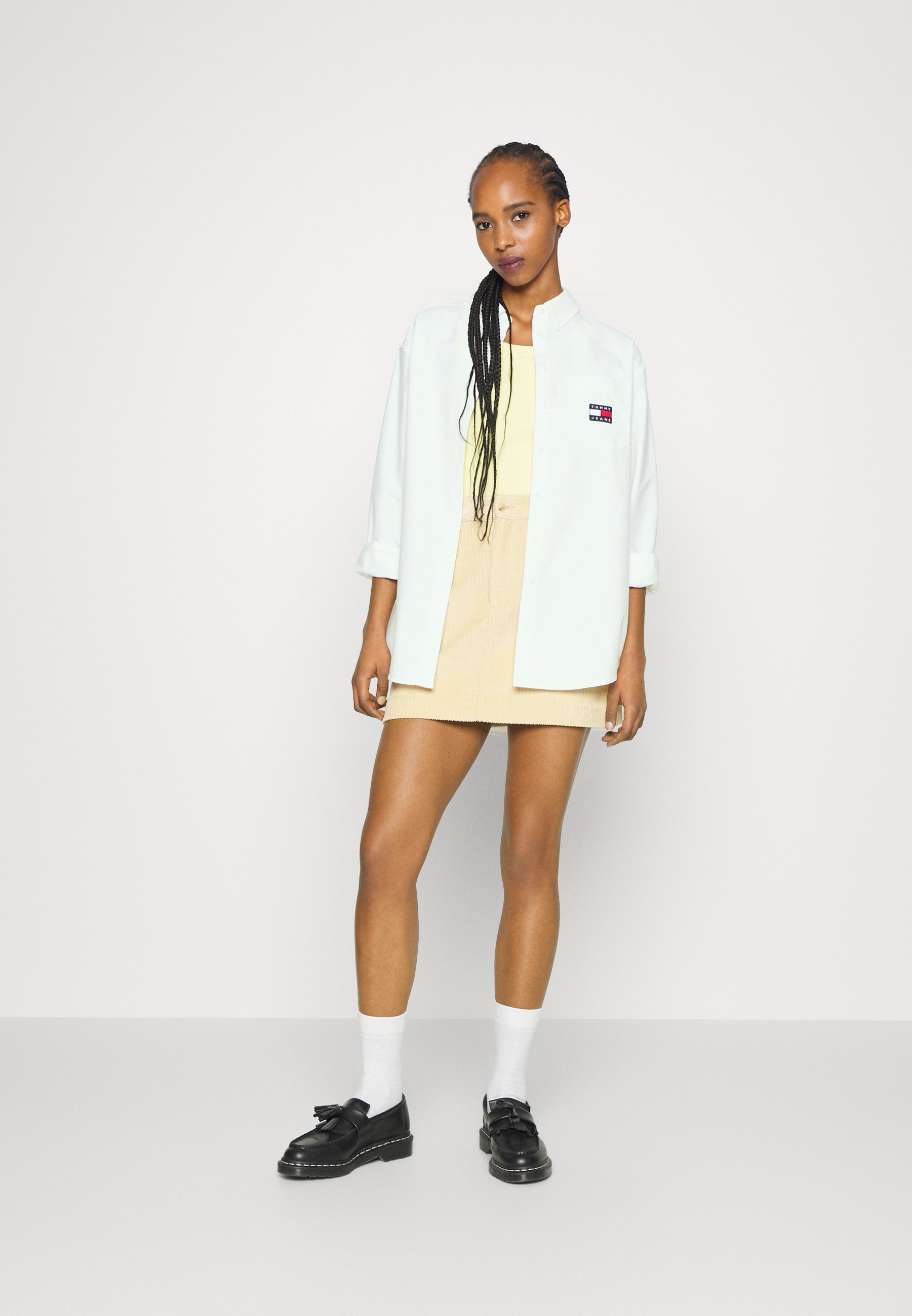 Tommy Jeans BADGE BOYFRIEND SHIRT 