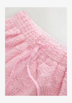 Next, REGULAR FIT - CROCHET TIE WAIST SHORTS . - Shortsit - pink
