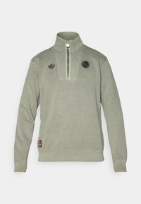 adidas Originals FC BAYERN ICON HALF ZIP  - Fanartikel - base green
