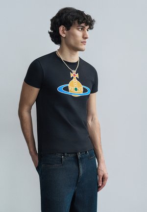 ORB PERU - T-shirt imprimé - black