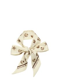 MINI SEASHELLS PRINTED SKINNY - Scarf - medium beige