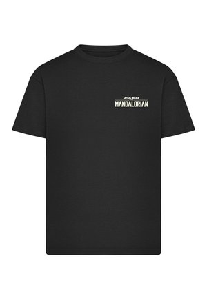 Merchcode, STAR WARS MANDALORIAN LEGACY LOOSE TEE - Nyomott mintás póló - black
