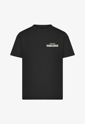 Merchcode, STAR WARS MANDALORIAN LEGACY LOOSE TEE - Nyomott mintás póló - black