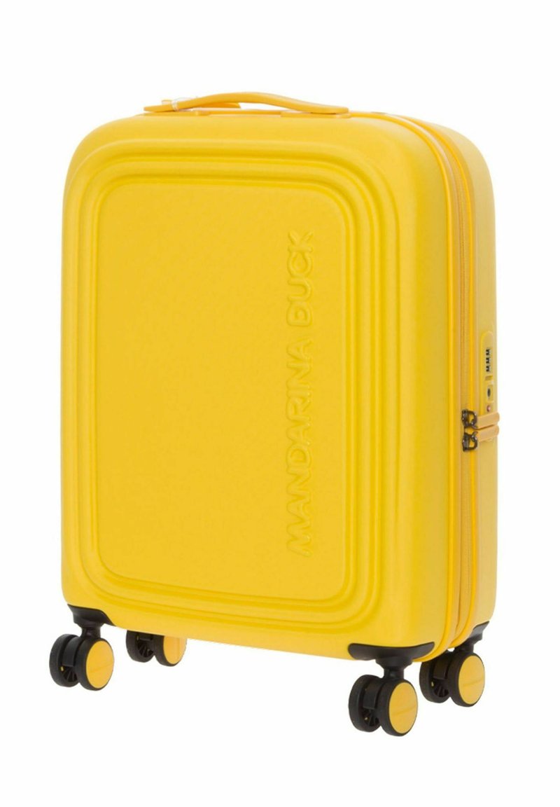 Mandarina Duck LOGO EXPANDABLE CABIN TROLLEY - Bagaglio a mano - duck yellow
