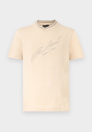 Nyomott mintás póló - french oak