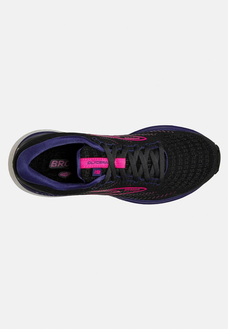 Damen Laufschuhe | Brooks GLYCERIN 19 Laufschuh Neutral black ebony/pink/schwarz - CH43996 Damen Laufschuhe | Brooks GLYCERIN 19 Laufschuh Neutral black ebony/pink/schwarz - CH43996