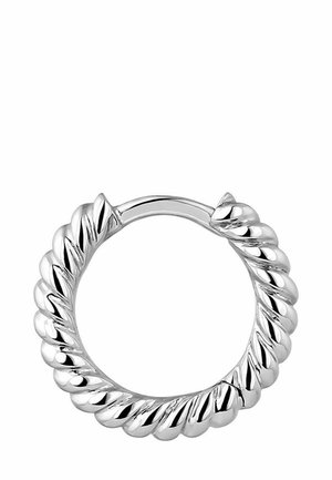 CON TEXTURA GALLONADA - Pendientes - silver-coloured