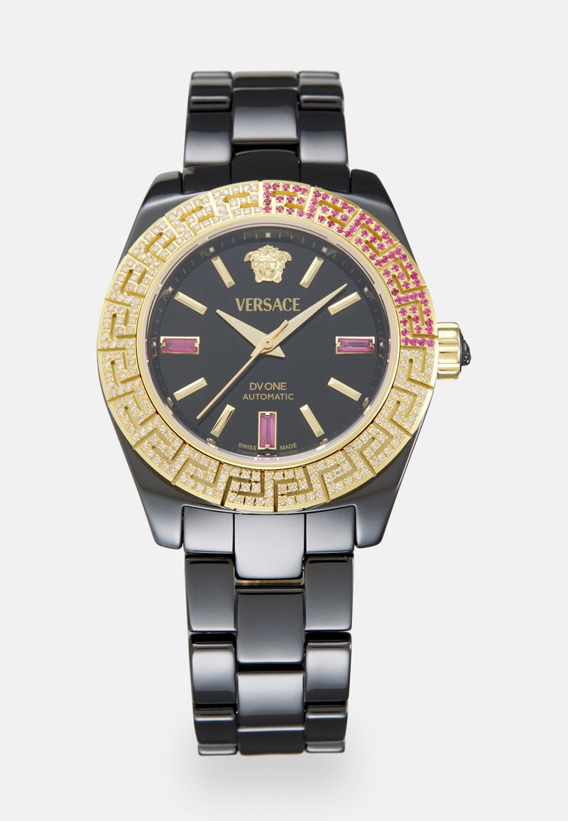 Versace DV ONE CERAMIC AUTOMATIC WITH DIAMONDS AND RUBIES UNISEX - Ceas ...