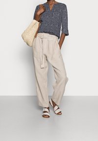 Part Two Pitkähihainen paita - dark blue