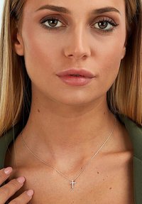 CHRIST Halskette - weißgoldfarben