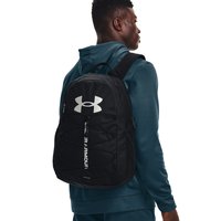 Under Armour - HUSTLE -GRN - Mugursoma - black Miniatūras attēls 1