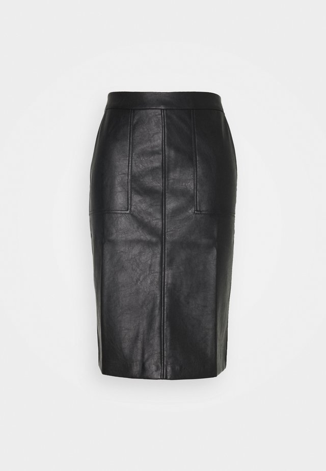 RUNIA - Jupe crayon - black