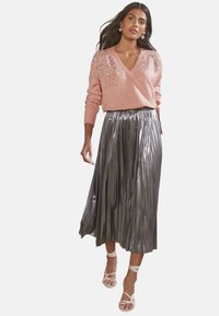 Love & Roses REGULAR FIT - EMBELLISHED WRAP  - Džemperis - pink