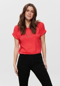 ONLY MOSTER O-NECK - Bluse - cayenne