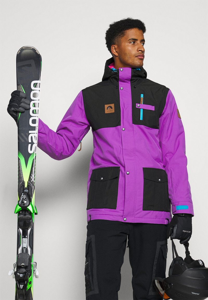 OOSC YEH JACKET - Chaqueta de esquí - purple/black/morado Zalando.es
